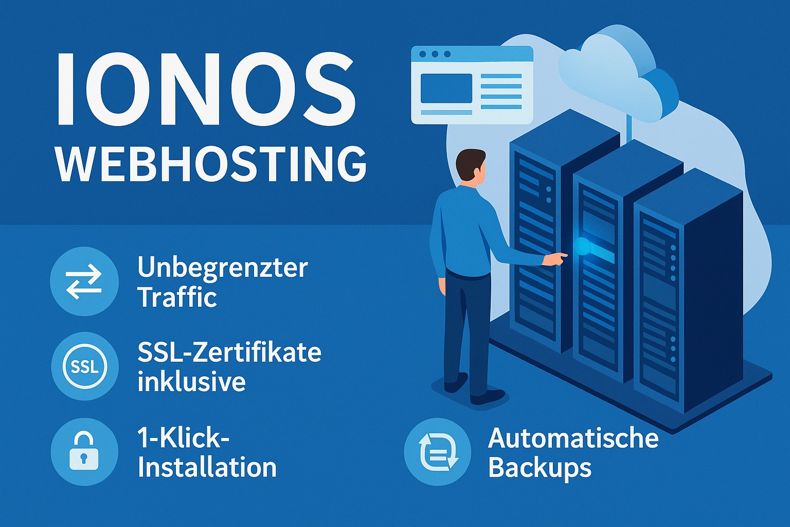 IONOS Webhosting Vorteile IONOS Webhosting Vorteile