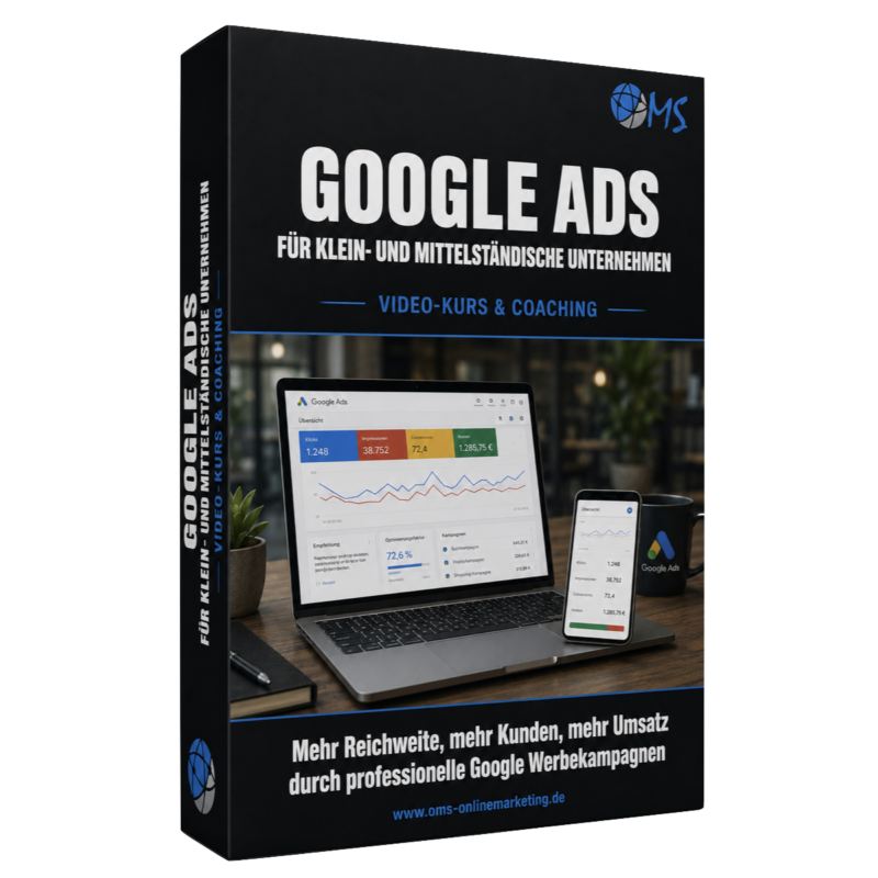 Google Ads für KMU Cover 3D